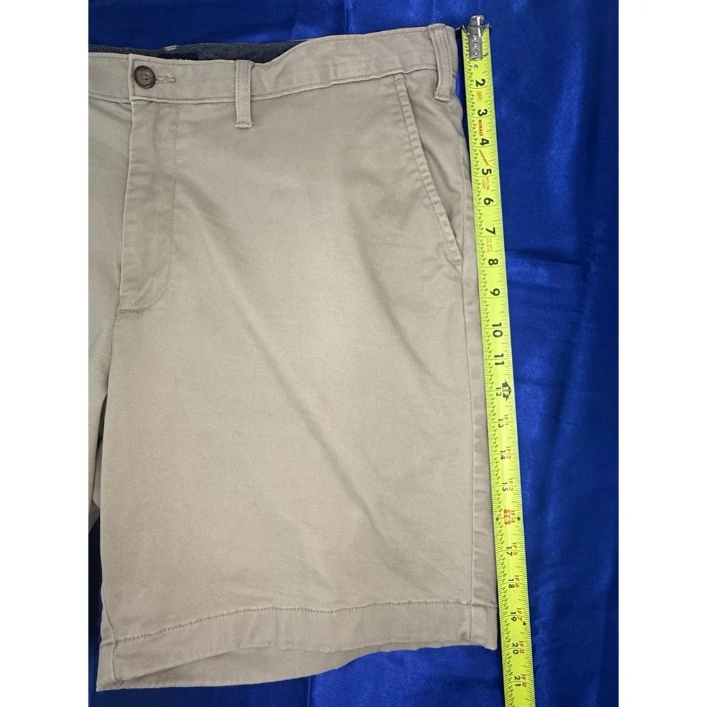 Nautica Flex Men's 40 Classic Fit Shorts Chino 40 Khaki Tan - 8